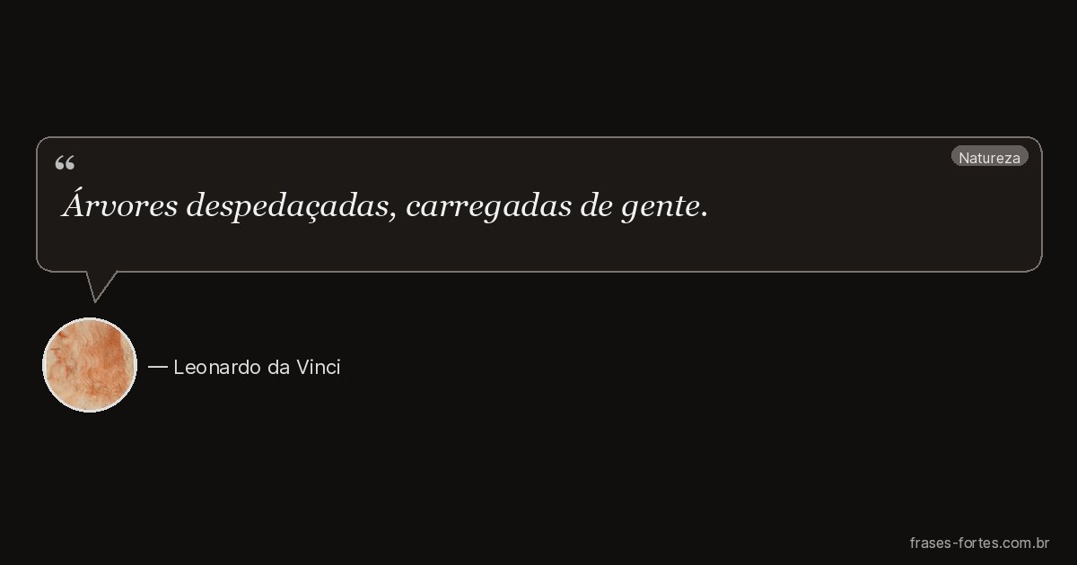 Frase de Leonardo da Vinci