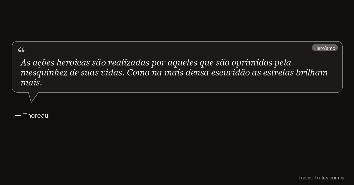 Frase de Thoreau