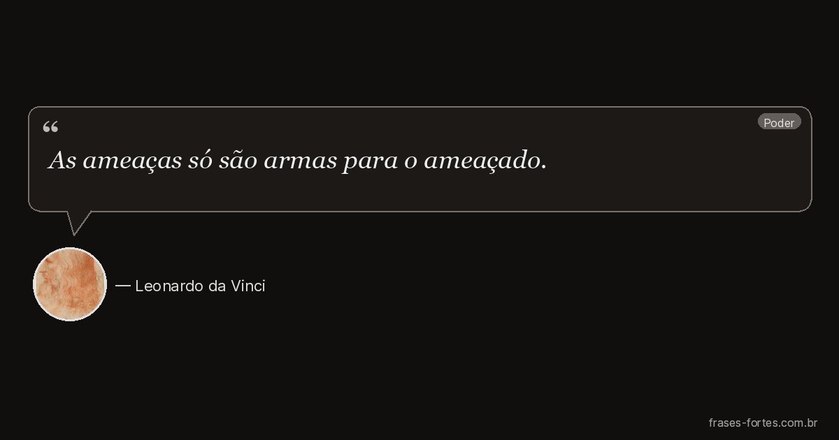 Frase de Leonardo da Vinci
