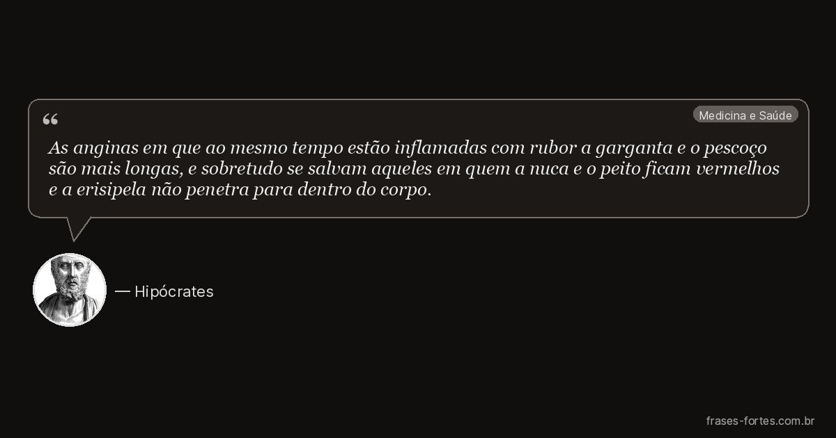 Frase de Hipócrates