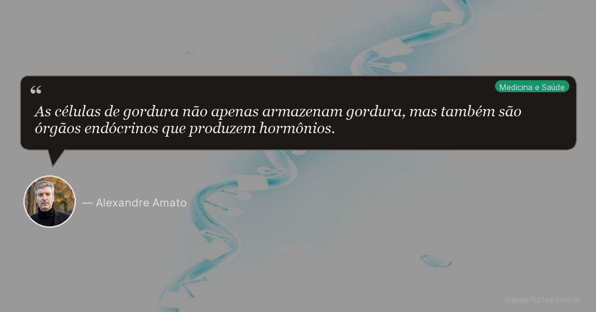 Frase de Alexandre Amato