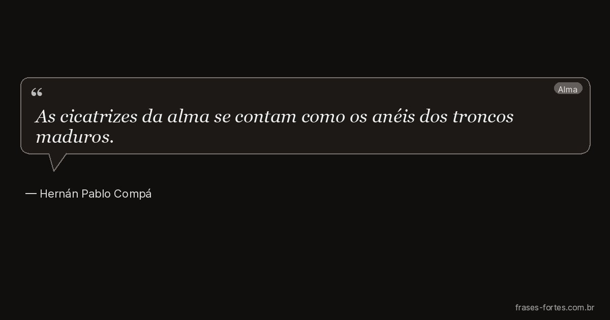Frase de Hernán Pablo Compá