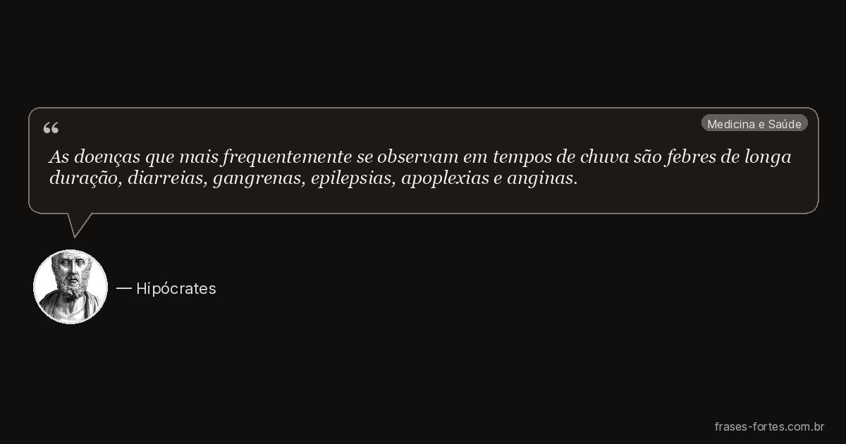 Frase de Hipócrates