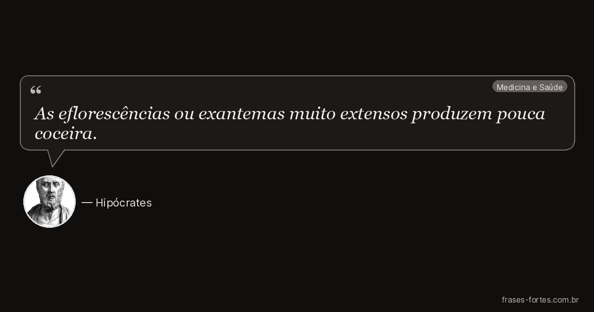Frase de Hipócrates