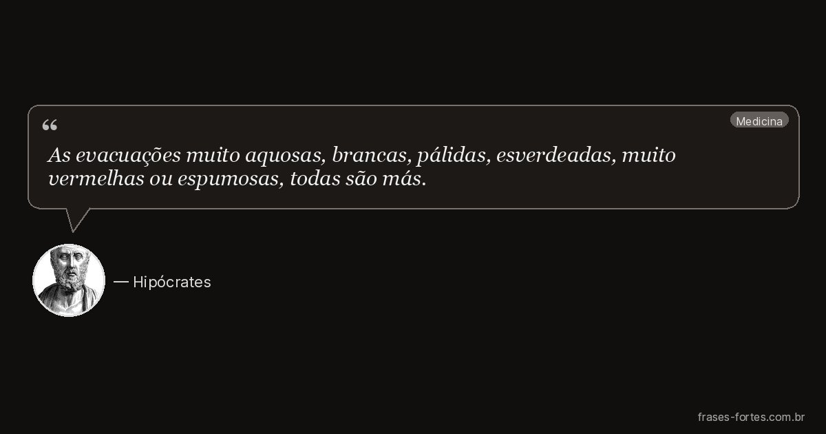 Frase de Hipócrates