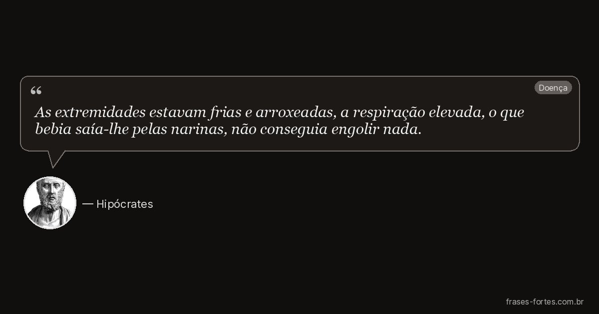 Frase de Hipócrates