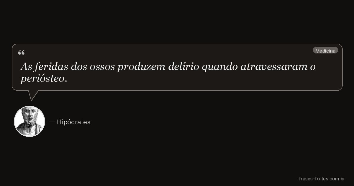 Frase de Hipócrates