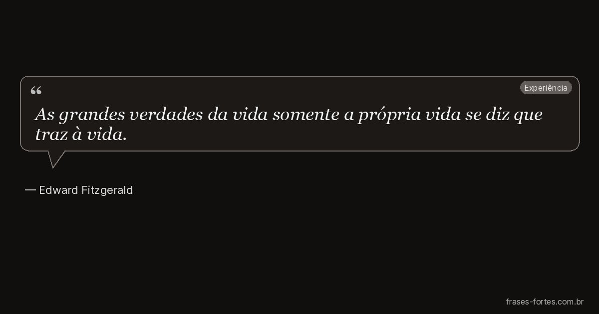 Frase de Edward Fitzgerald