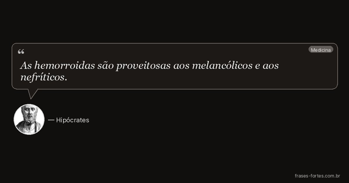 Frase de Hipócrates