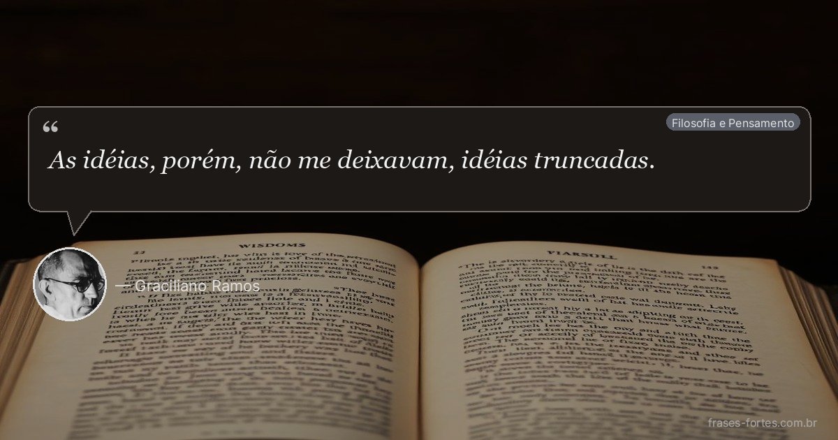 Frase de Graciliano Ramos