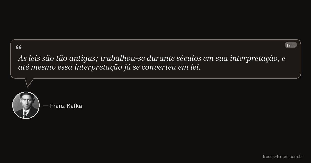 Frase de Franz Kafka
