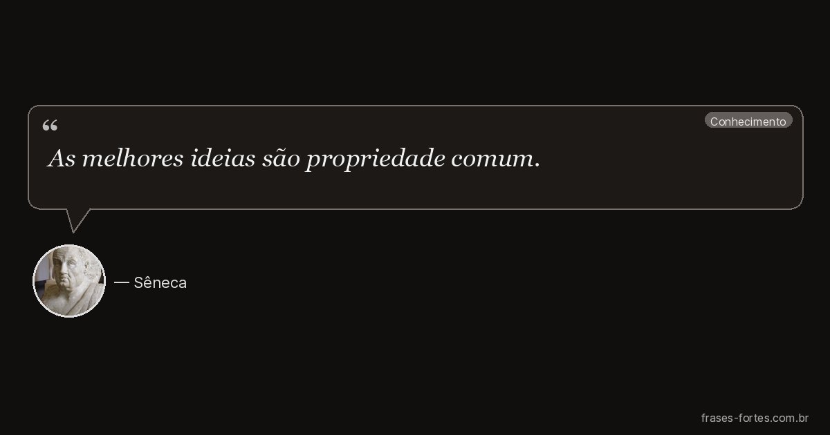 Frase de Sêneca