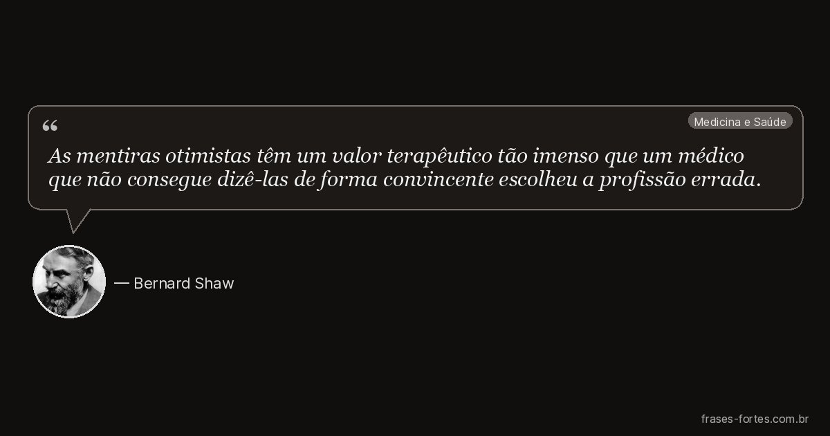 Frase de Bernard Shaw