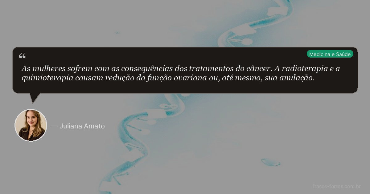 Frase de Juliana Amato
