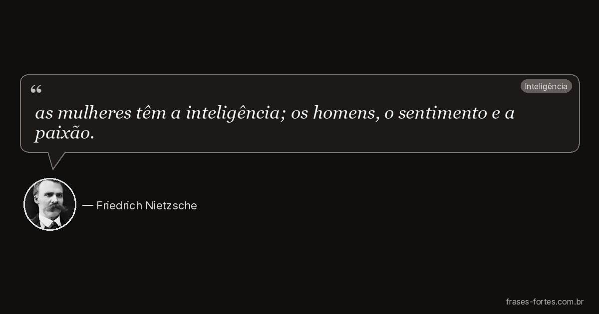 Frase de Friedrich Nietzsche