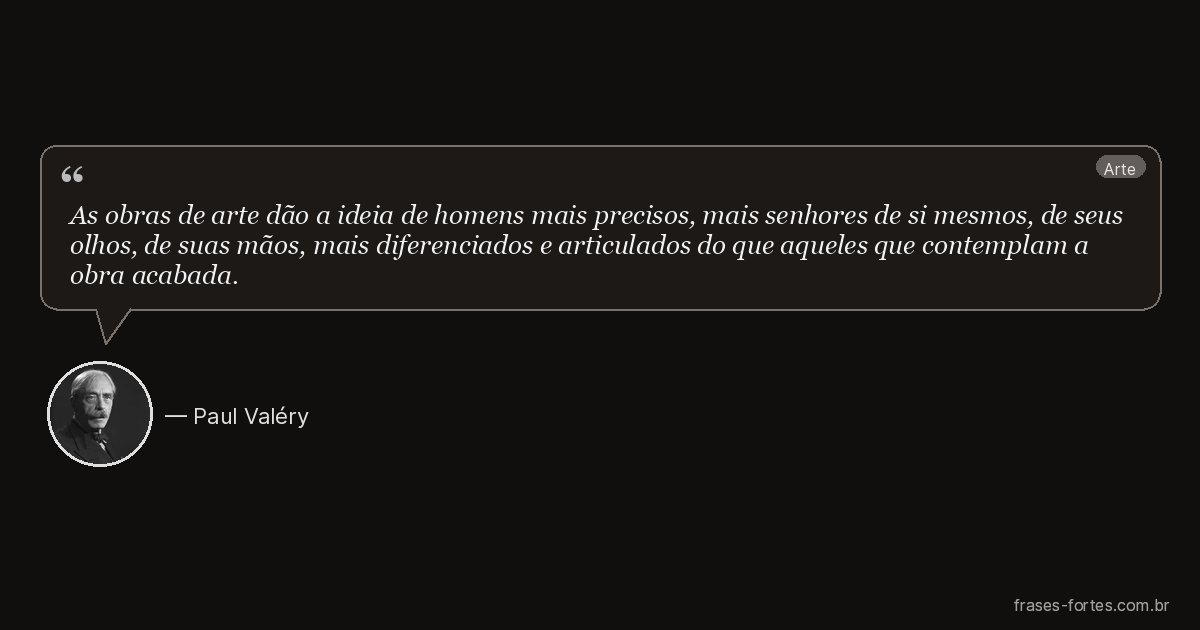 Frase de Paul Valéry