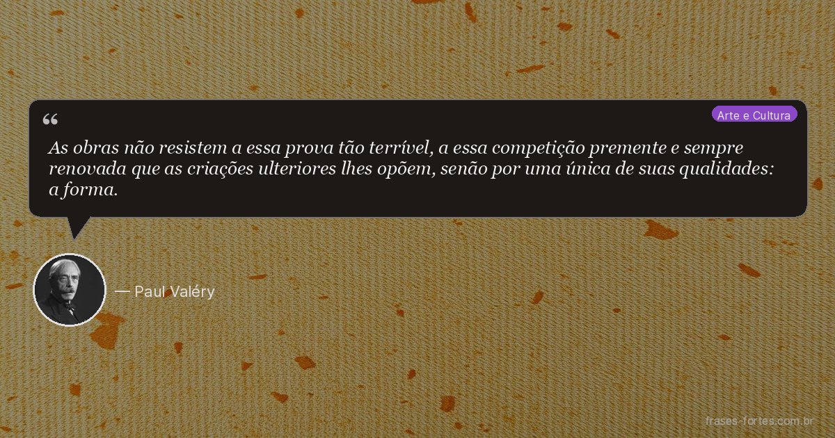 Frase de Paul Valéry