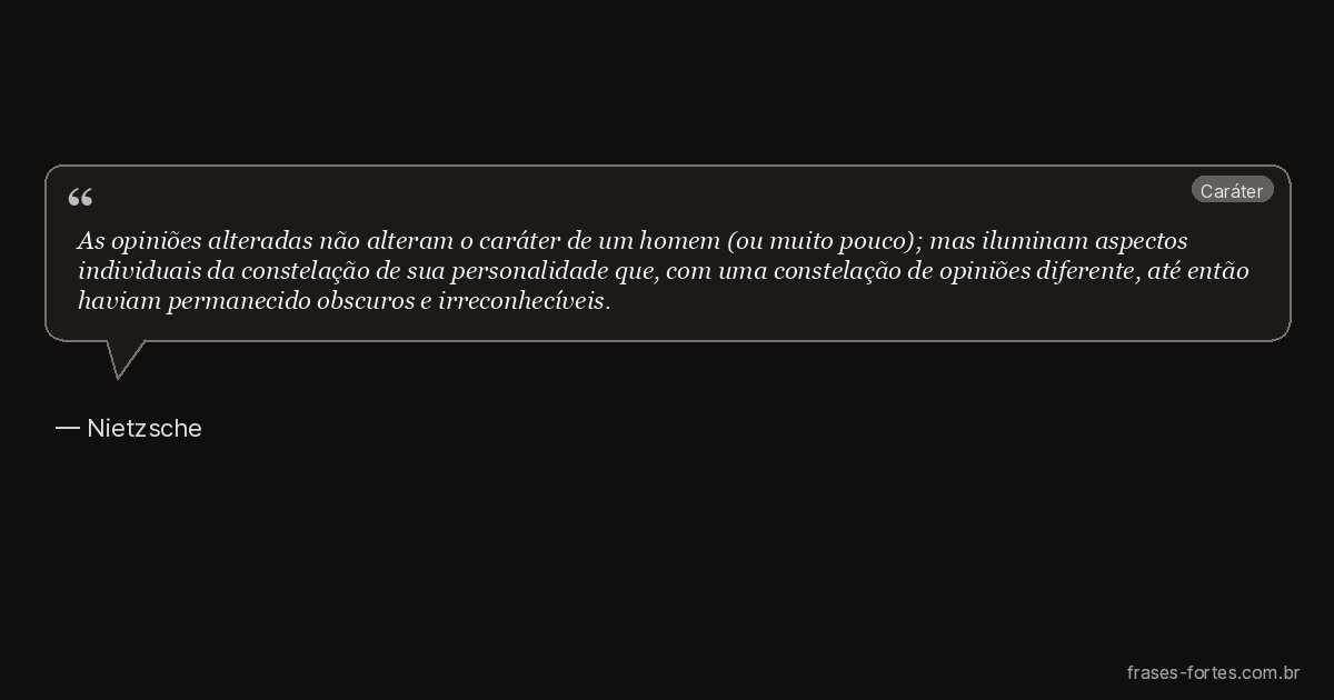 Frase de Nietzsche