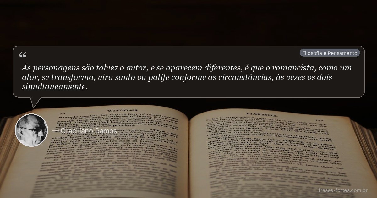 Frase de Graciliano Ramos