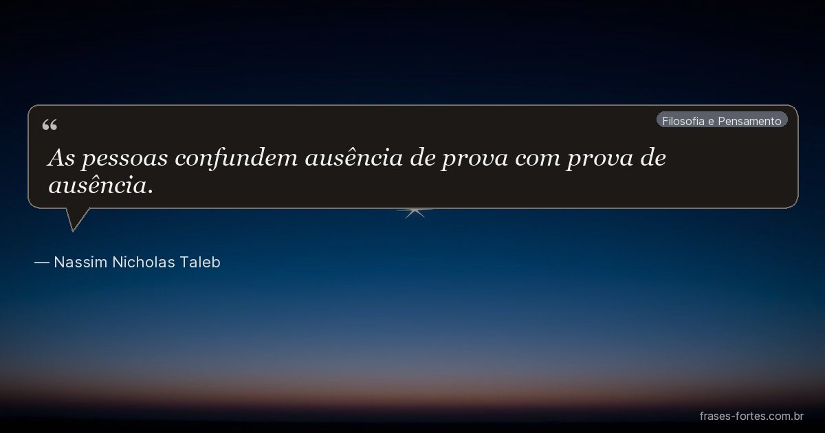 Frase de Nassim Nicholas Taleb