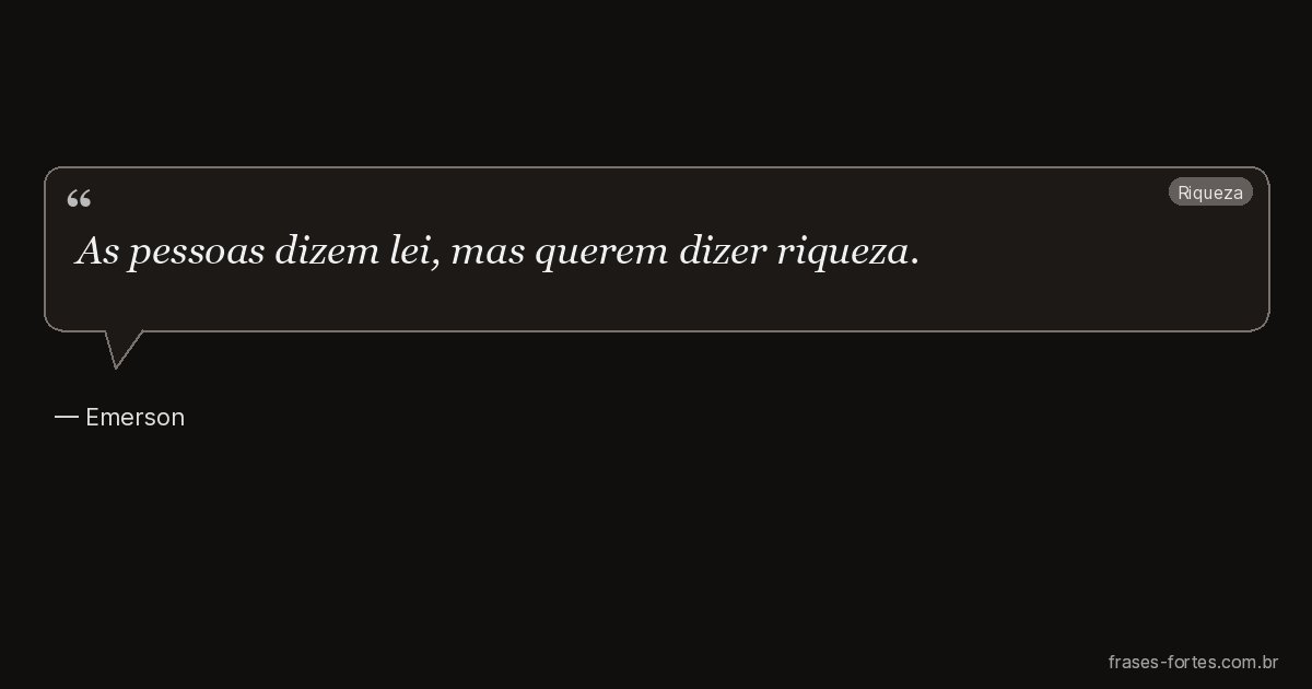 Frase de Emerson