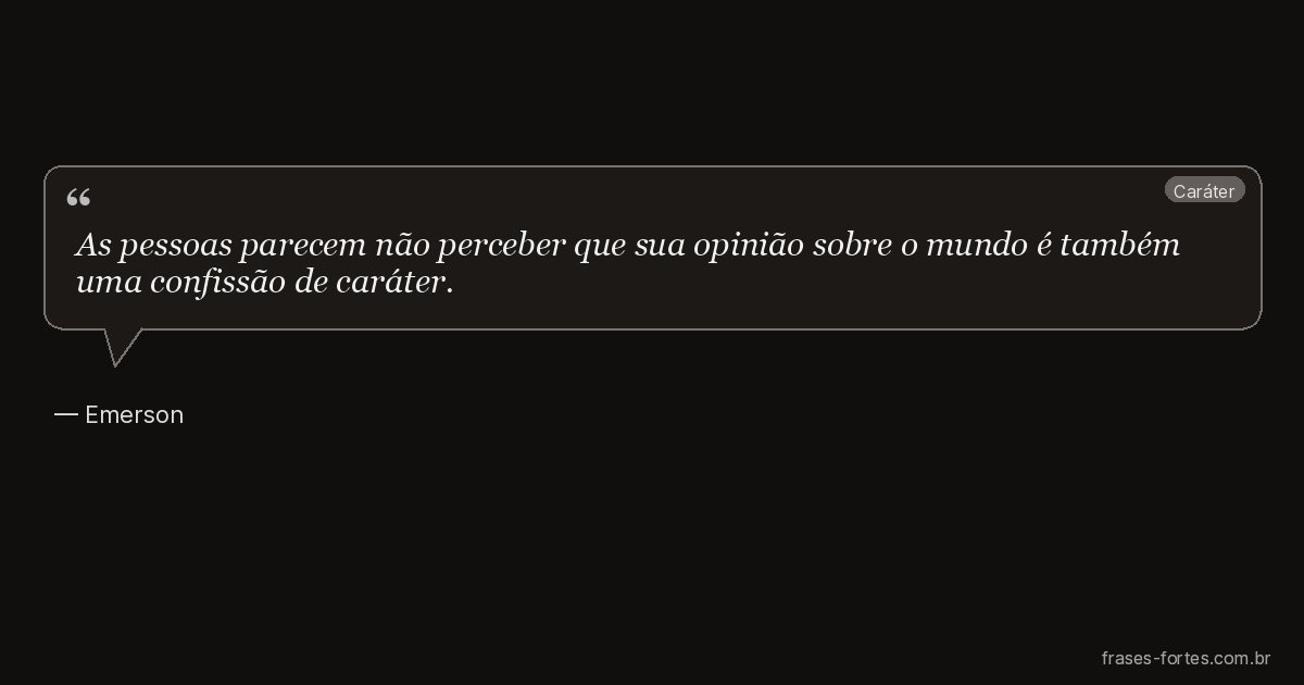 Frase de Emerson