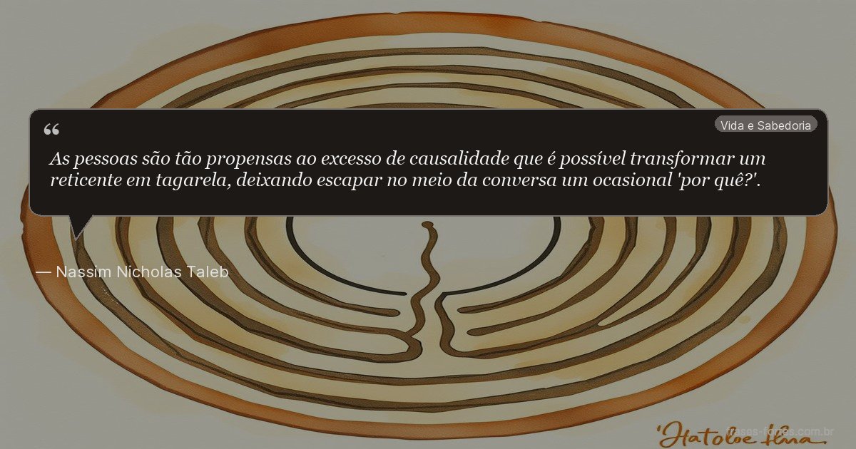 Frase de Nassim Nicholas Taleb