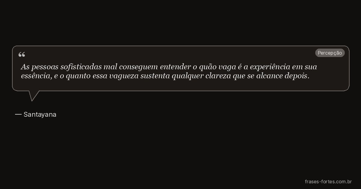 Frase de Santayana
