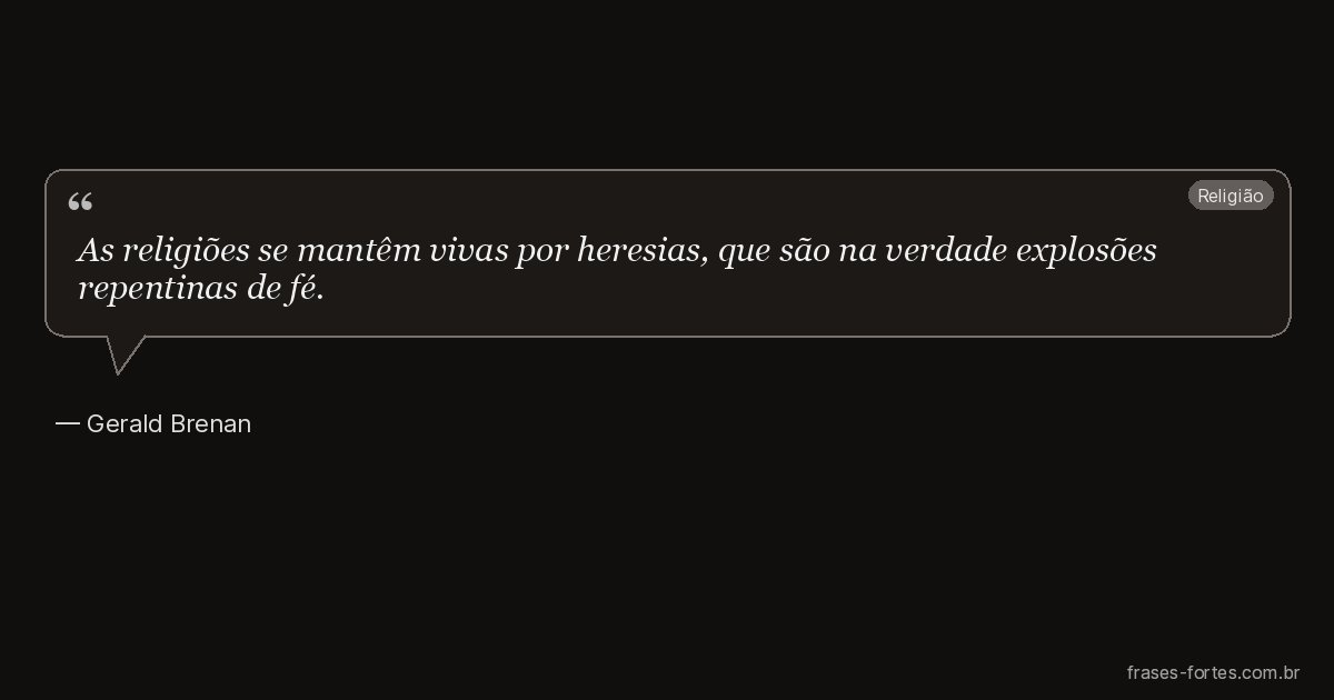 Frase de Gerald Brenan