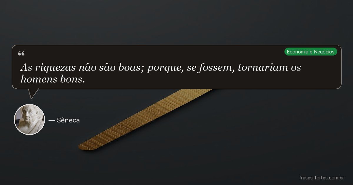 Frase de Sêneca