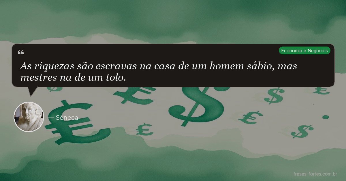 Frase de Sêneca