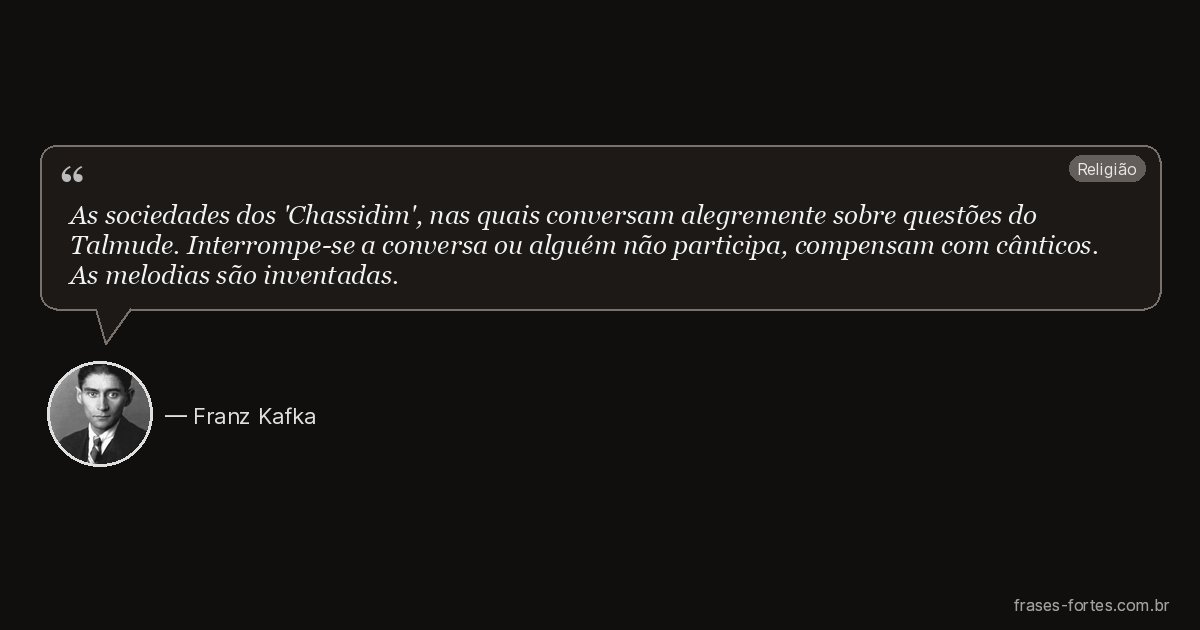 Frase de Franz Kafka