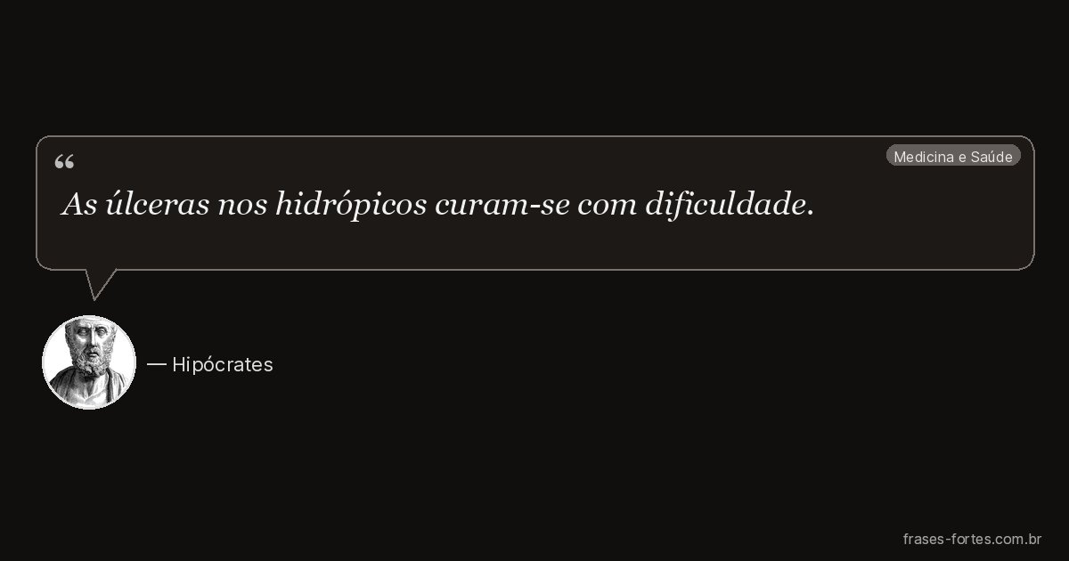 Frase de Hipócrates