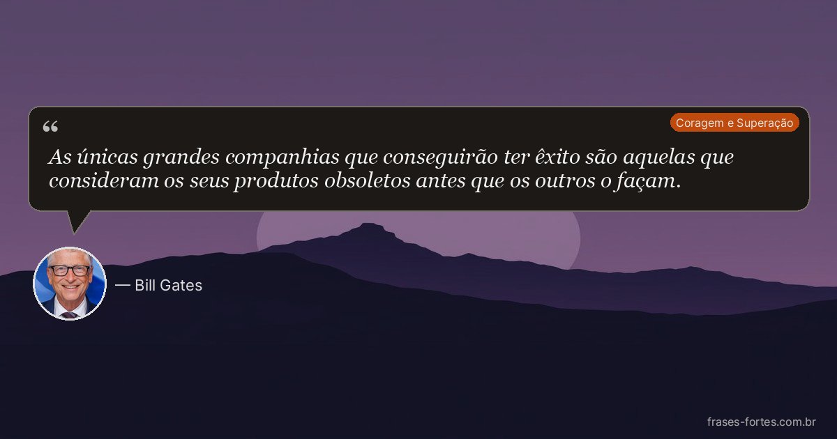 Frase de Bill Gates