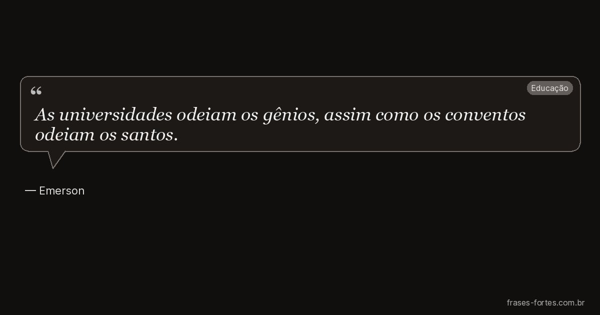 Frase de Emerson