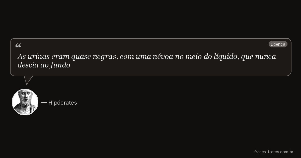 Frase de Hipócrates