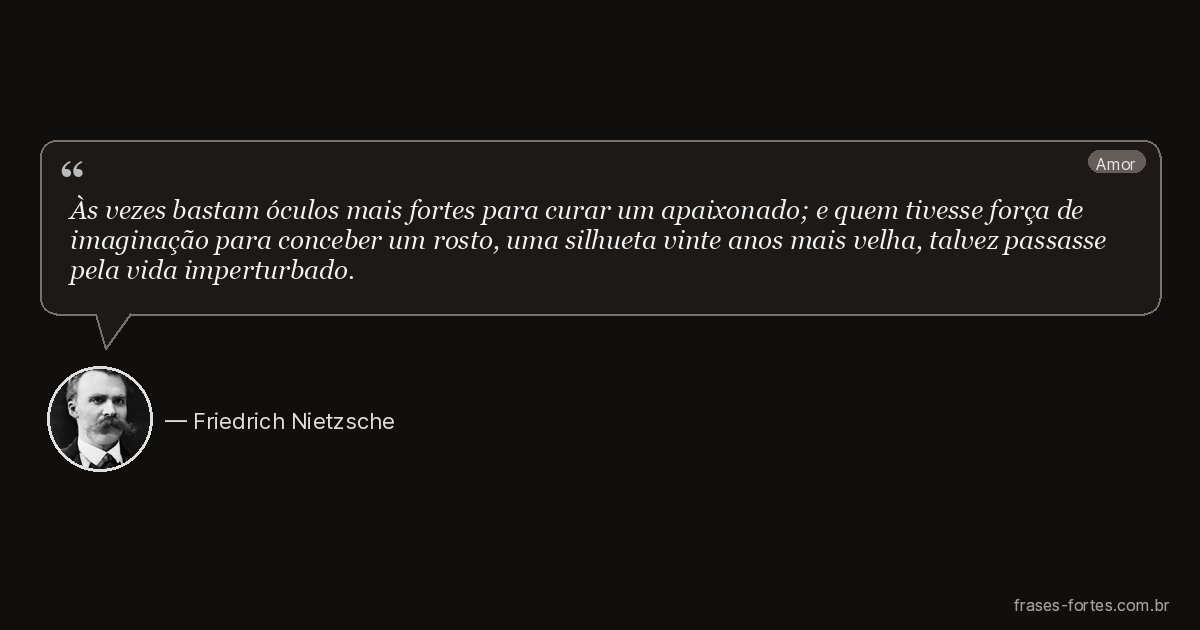 Frase de Friedrich Nietzsche