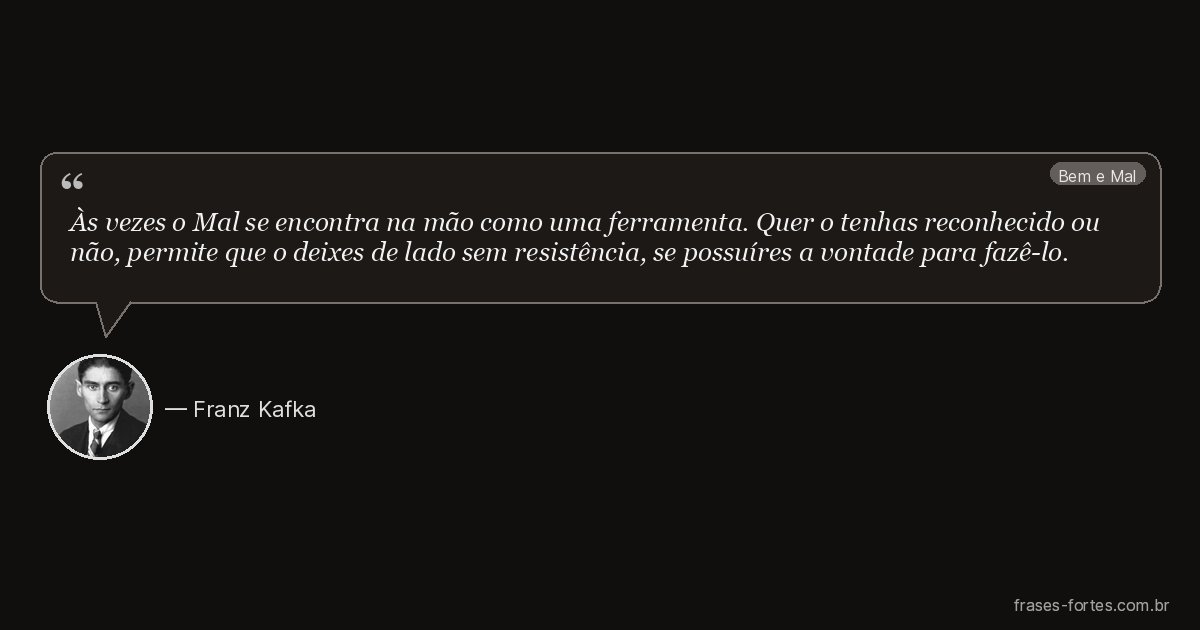 Frase de Franz Kafka