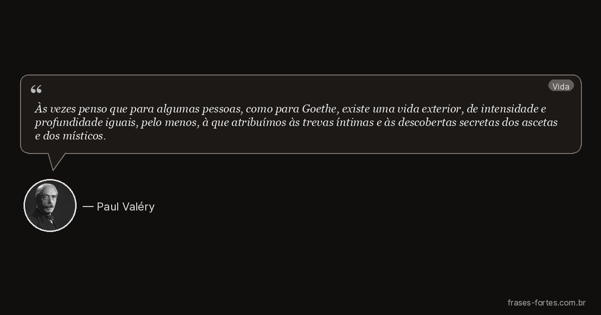 Frase de Paul Valéry