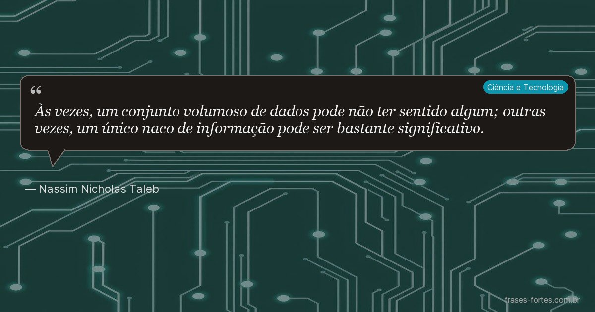 Frase de Nassim Nicholas Taleb