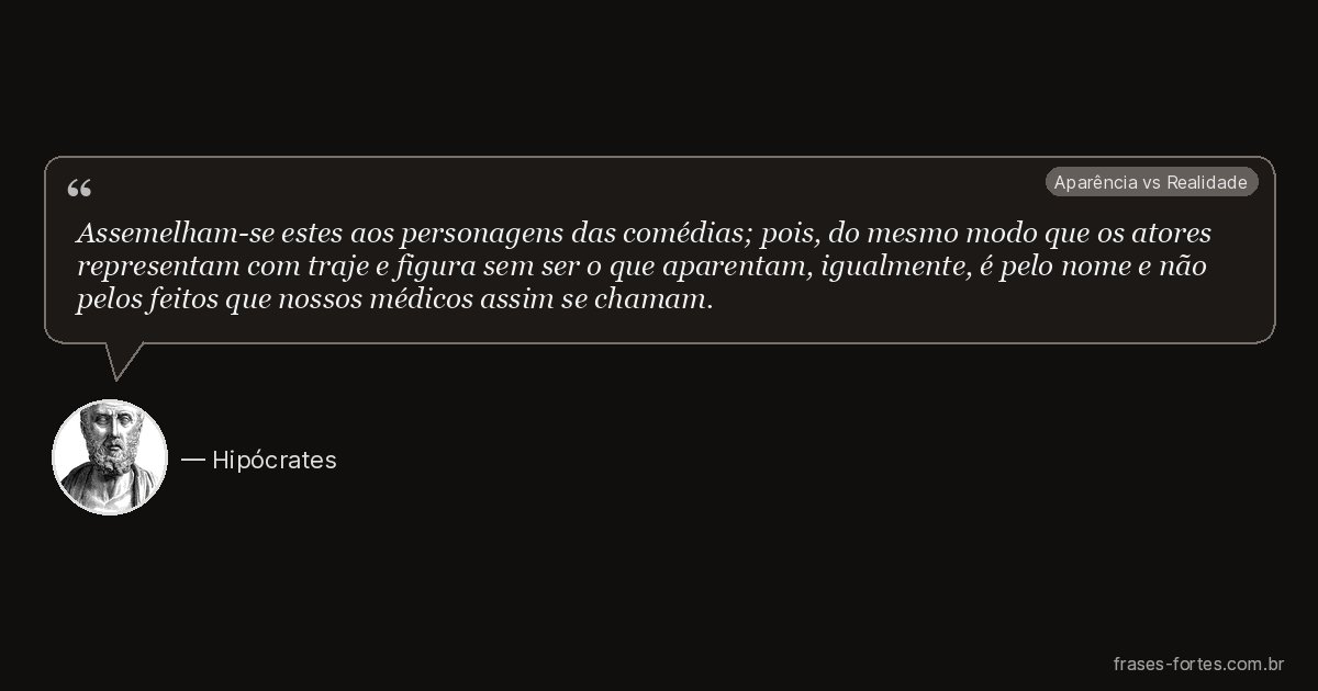 Frase de Hipócrates