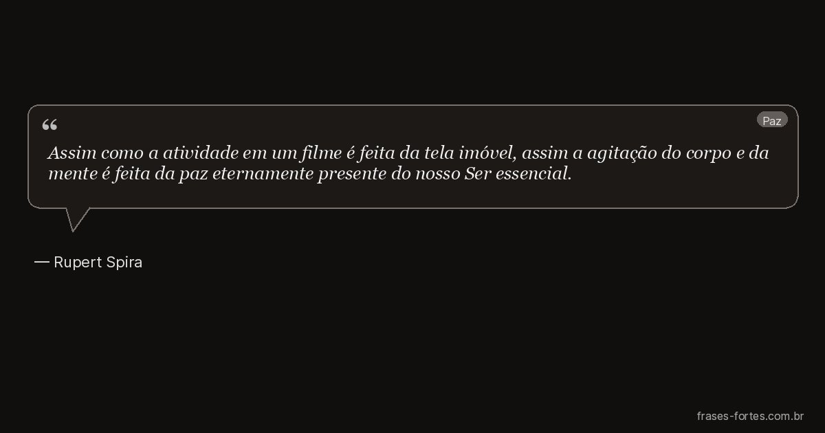 Frase de Rupert Spira