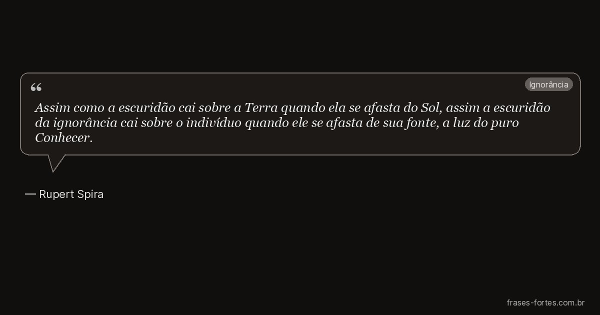 Frase de Rupert Spira