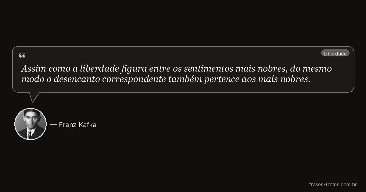 Frase de Franz Kafka