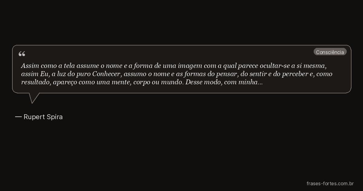 Frase de Rupert Spira