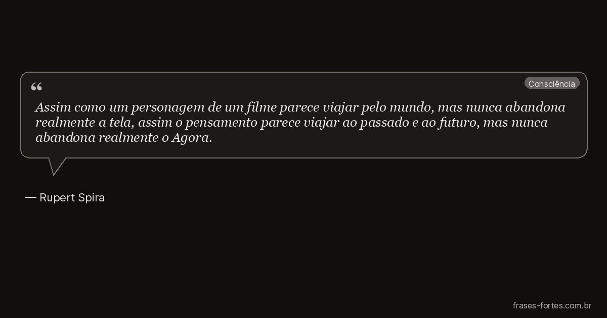 Frase de Rupert Spira