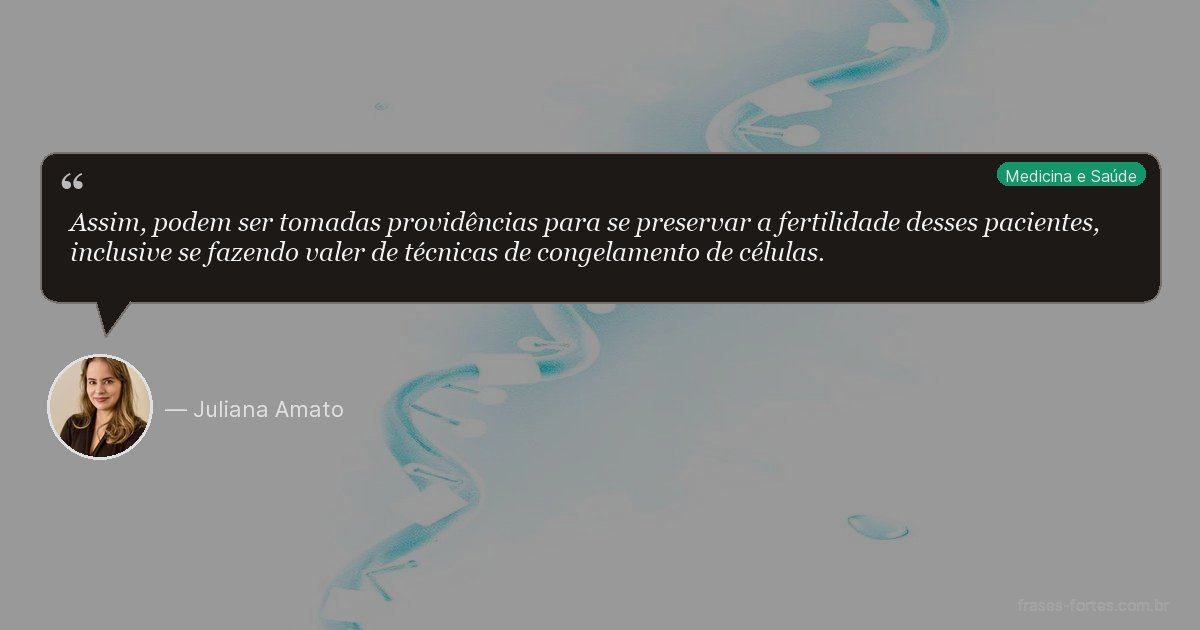 Frase de Juliana Amato