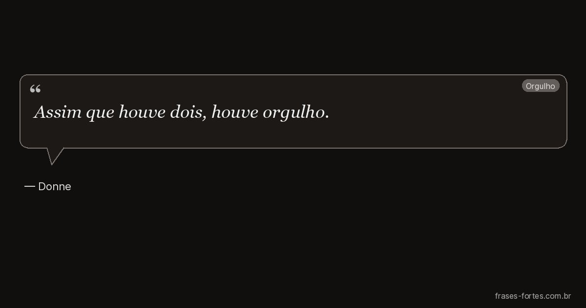 Frase de Donne