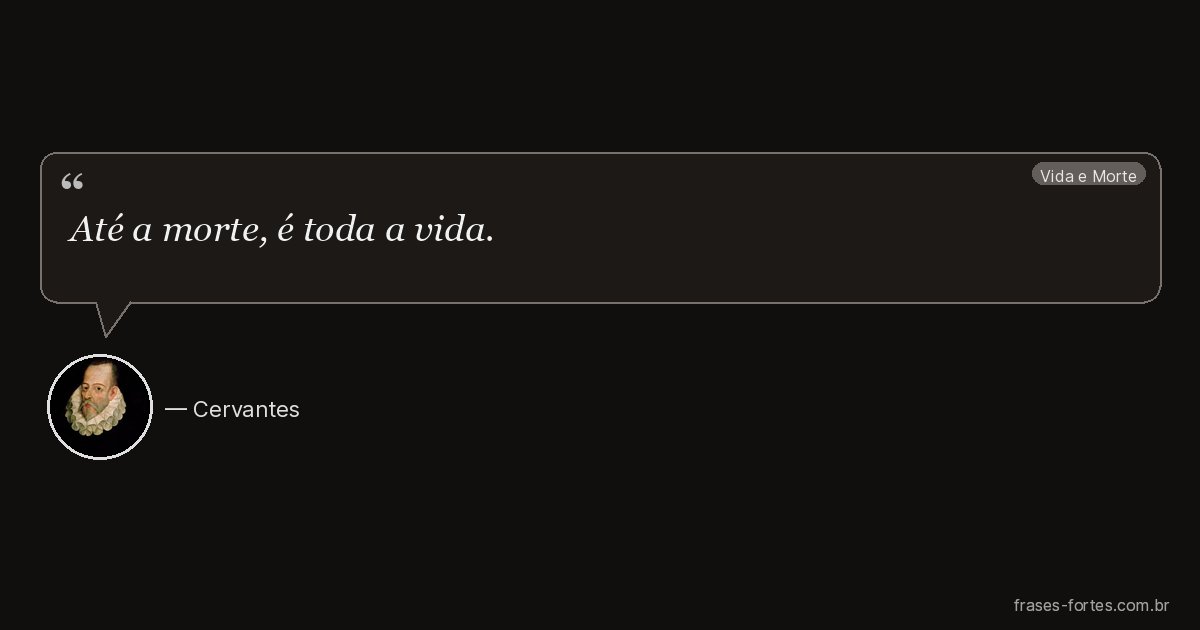 Frase de Cervantes
