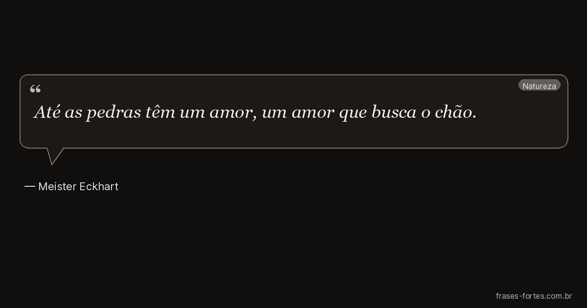 Frase de Meister Eckhart